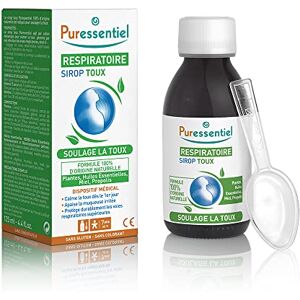 Puressentiel Respiratory Cough Syrup 125ml Cough Relief for All Coughs + Cold & Flu Chesty Cough, Mucus Cough 100% Natural Origin Medical Device Essential Oils & Honey for Children Aged 12+ Puressentiel Respiratory Cough Syrup 125ml Cough Relief for All Coughs + Cold & Flu Chesty Cough, Mucus Cough 100% Natural Origin Medical Device Essential Oils & Honey for Children Aged 12+