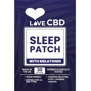 LOVE CBD Sleep Patches with Melatonin & 5HTP Contains Lavender and Linalool Made in The UK LOVE CBD Sleep Patches with Melatonin & 5HTP Contains Lavender and Linalool Made in The UK