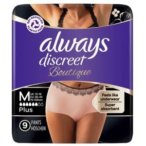 Discreet Two Packs of Always Boutique Plus Pants 9 Medium Pants Discreet Two Packs of Always Boutique Plus Pants 9 Medium Pants
