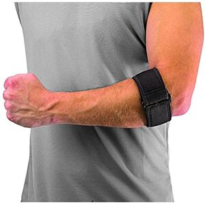 Mueller Tennis Elbow Support w/gel pad, Black, OSFM Mueller Tennis Elbow Support w/gel pad, Black, OSFM
