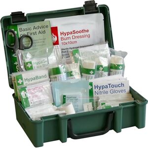 Safety First Aid Group Economy First Aid Kit BS 8599 Compliant, Small Fully Stocked Safety First Aid Group Economy First Aid Kit BS 8599 Compliant, Small Fully Stocked