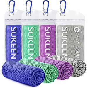 Sukeen Cooling Towel - Multicolor, Stay Cool - Sports & Outdoor Sukeen Cooling Towel - Multicolor, Stay Cool - Sports & Outdoor