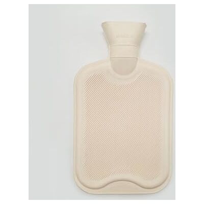 Canyon Hot Water Bottle, Premium Rubber Material, 2L Capacity, Thermal Rubber Bottle, Cosy & Warm, Back Pain & Period Pain Relief, Textured Surface, Stress Relief, BS 1970:2012 Compliant,(Cream) Canyon Hot Water Bottle, Premium Rubber Material, 2L Capacity, Thermal Rubber Bottle, Cosy & Warm, Back Pain & Period Pain Relief, Textured Surface, Stress Relief, BS 1970:2012 Compliant,(Cream)