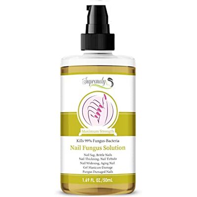 SUPREMELY Nail Fungal Treatment for Toenails Extra Strong, Nail Fungus Treatment Best Nail Care and Nail Repair Treatment (Pump) (50ML) SUPREMELY Nail Fungal Treatment for Toenails Extra Strong, Nail Fungus Treatment Best Nail Care and Nail Repair Treatment (Pump) (50ML)