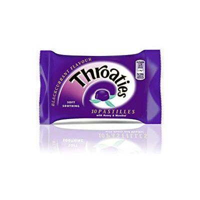 Throaties Pastilles Flow Packs Blackcurrant Throaties Pastilles Flow Packs Blackcurrant