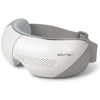 SEMTION Eye Massager with Heat for Migraines Relief Heated Eye Mask for Dry Eyes, Eye Strain Relief, Birthday/Mothers Day Gifts for Women Mom(White) SEMTION Eye Massager with Heat for Migraines Relief Heated Eye Mask for Dry Eyes, Eye Strain Relief, Birthday/Mothers Day Gifts for Women Mom(White)