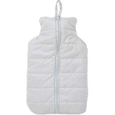 Hodge and Hodge Large Hot Water Bottle with Novelty Padded Puff Winter Jacket Cover for Thermotherapy Muscle Ache Tension Pain Relief Neck Strain Shoulder Heat Therapy Bed Sofa Sleep 2 Litre Grey Hodge and Hodge Large Hot Water Bottle with Novelty Padded Puff Winter Jacket Cover for Thermotherapy Muscle Ache Tension Pain Relief Neck Strain Shoulder Heat Therapy Bed Sofa Sleep 2 Litre Grey