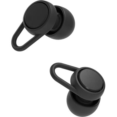 Hears Plus Ear Plugs for Noise Reduction Patented Reusable Concert Earplugs, 25dB SNR Sound Reduction, Hypoallergenic for Musicians, Motorcycle and Sleeping with 4 tip Sizes Jet Black Hears Plus Ear Plugs for Noise Reduction Patented Reusable Concert Earplugs, 25dB SNR Sound Reduction, Hypoallergenic for Musicians, Motorcycle and Sleeping with 4 tip Sizes Jet Black