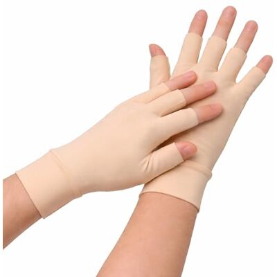 Express Orthopaedic ® Medically Approved Therapeutic Compression Gloves For Arthritis, Carpal Tunnel Syndrome & Poor Circulation PAIR (S/M Palm Width: 9cm & Below) Express Orthopaedic ® Medically Approved Therapeutic Compression Gloves For Arthritis, Carpal Tunnel Syndrome & Poor Circulation PAIR (S/M Palm Width: 9cm & Below)