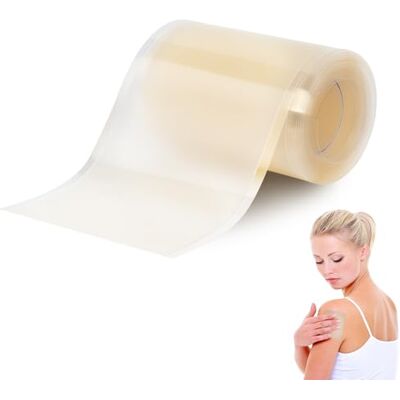 Aurvivia Hydrocolloid Roll 5cm x 1.5m,Waterproof Cut-to-Size Dressing Tape Hydrocolloid Bandages Tape,Skin-Friendly,Self-Adhesive Large Plasters Patches for Blisters,Cuts,Acne & Wound Care Aurvivia Hydrocolloid Roll 5cm x 1.5m,Waterproof Cut-to-Size Dressing Tape Hydrocolloid Bandages Tape,Skin-Friendly,Self-Adhesive Large Plasters Patches for Blisters,Cuts,Acne & Wound Care