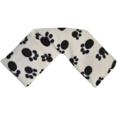 Vagabond Bags Ltd Vagabond Bags Wheat Wrap Cream Paw Fleece, Cream & Black, 47cm x 13cm Approx, Cotswold Lavender, 1 Count Vagabond Bags Ltd Vagabond Bags Wheat Wrap Cream Paw Fleece, Cream & Black, 47cm x 13cm Approx, Cotswold Lavender, 1 Count