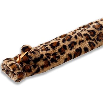Canyon Long Hot Water Bottle Luxurious Faux Fur Cover 2L Capacity Thermal Rubber Bottle with Cover Cosy & Warm Back & Period Pain Relief, Stress Relief BS 1970:2012 Compliant (Leopard Print) Canyon Long Hot Water Bottle Luxurious Faux Fur Cover 2L Capacity Thermal Rubber Bottle with Cover Cosy & Warm Back & Period Pain Relief, Stress Relief BS 1970:2012 Compliant (Leopard Print)