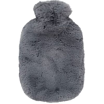 Fashy Faux Fur 2.0L Hot Water Bottle Grey Fashy Faux Fur 2.0L Hot Water Bottle Grey