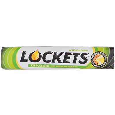 Lockets Extra Strong Lozenges 41 g (Pack of 20) Lockets Extra Strong Lozenges 41 g (Pack of 20)
