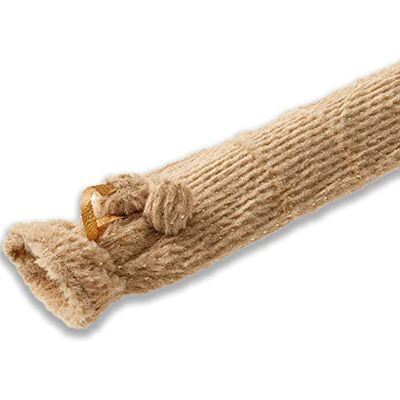 Canyon Long Hot Water Bottle Luxurious Faux Fur Cover 2L Capacity Thermal Rubber Bottle with Cover Cosy & Warm Back & Period Pain Relief, Stress Relief BS 1970:2012 Compliant (Cream & Gold) Canyon Long Hot Water Bottle Luxurious Faux Fur Cover 2L Capacity Thermal Rubber Bottle with Cover Cosy & Warm Back & Period Pain Relief, Stress Relief BS 1970:2012 Compliant (Cream & Gold)