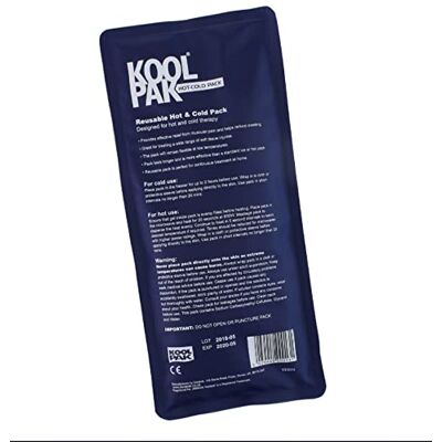 Koolpak Reusable Luxury Hot and Cold Pack 12cm x 29cm Pack Options (Pack 6) Koolpak Reusable Luxury Hot and Cold Pack 12cm x 29cm Pack Options (Pack 6)