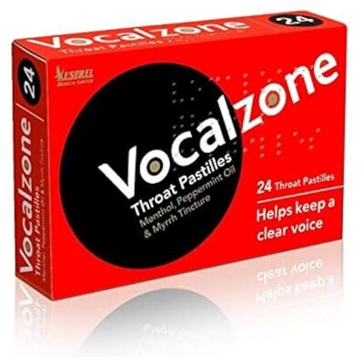 Vocalzone 24 Throat Lozenges Vocal Care Vocalzone 24 Throat Lozenges Vocal Care
