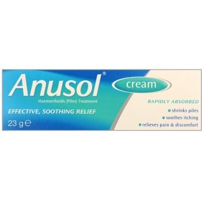 HayMax Anusol Cream 23g Haemorrhoid Pain Relief Cream HayMax Anusol Cream 23g Haemorrhoid Pain Relief Cream