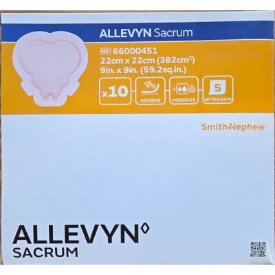Metropharm Allevyn Adhesive Sacral dressing (Pack of 10) Metropharm Allevyn Adhesive Sacral dressing (Pack of 10)