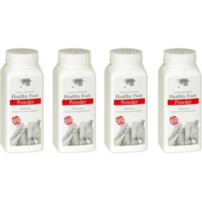RIZZIIZ Anti-Fungal Foot Powder, Medicated Athlete’s Foot Treatment, Controls Sweat & Odour, Talcum Powder for Daily Foot Care, Keeps Feet Dry & Fresh, 75g (4 PCS) RIZZIIZ Anti-Fungal Foot Powder, Medicated Athlete’s Foot Treatment, Controls Sweat & Odour, Talcum Powder for Daily Foot Care, Keeps Feet Dry & Fresh, 75g (4 PCS)