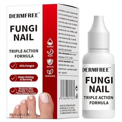 Ackygetrich Toenail Fungus Treatment Extra Strength,Antifungal Solution for Toenail or Fingernail,Triple Action Formula for Remove Fungal, Repair and Renewal Damaged Nails,1.5 Fl Oz Ackygetrich Toenail Fungus Treatment Extra Strength,Antifungal Solution for Toenail or Fingernail,Triple Action Formula for Remove Fungal, Repair and Renewal Damaged Nails,1.5 Fl Oz
