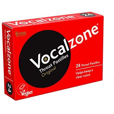 Vocalzone 24 Throat Lozenges Vocal Care Vocalzone 24 Throat Lozenges Vocal Care