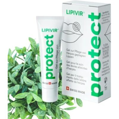 Lipivir PROTECT Cold Sore Prevention Gel – Cold Sore Cream for Lips with Manuka Oil – Transparent, Non-Greasy, Vegan & Cruelty-Free Formula Lipivir PROTECT Cold Sore Prevention Gel – Cold Sore Cream for Lips with Manuka Oil – Transparent, Non-Greasy, Vegan & Cruelty-Free Formula