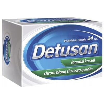 Aflofarm DETUSAN 24 x LOZENGES Smokers Cough Aflofarm DETUSAN 24 x LOZENGES Smokers Cough