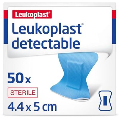 Leukoplast - Detectable Finger 4.4x5 cm - Bandage Leukoplast - Detectable Finger 4.4x5 cm - Bandage