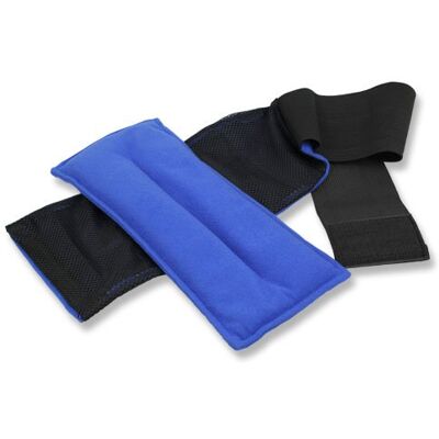 Koolpak Microwaveable Microbead Moist Heat Pack with Elasticated Compression Wrap Koolpak Microwaveable Microbead Moist Heat Pack with Elasticated Compression Wrap