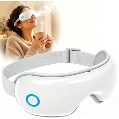 Nixo1nice Electric Eye Massager with Heat & Music – Eye Mask for Migraine Relief, 5 Modes, Acupressure & Vibration, Adjustable Headband for Home Office & Travel Nixo1nice Electric Eye Massager with Heat & Music – Eye Mask for Migraine Relief, 5 Modes, Acupressure & Vibration, Adjustable Headband for Home Office & Travel