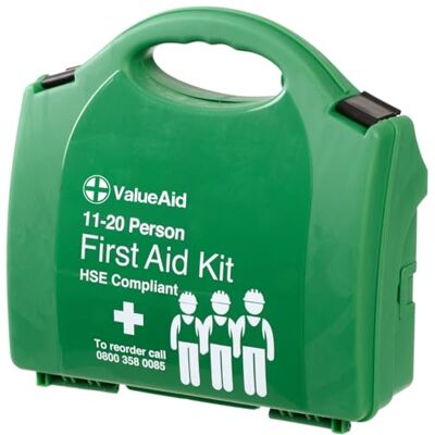 Value Aid HSE Compliant Workplace First Aid Kit for 20 Person Value Aid HSE Compliant Workplace First Aid Kit for 20 Person