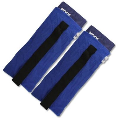 Koolpak Luxury Reusable Hot & Cold Gel Pack Large with Holsters Twin Pack Koolpak Luxury Reusable Hot & Cold Gel Pack Large with Holsters Twin Pack