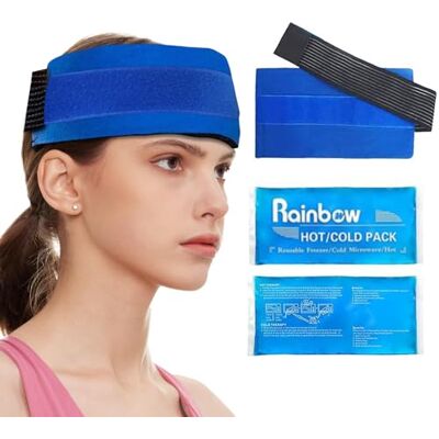 World-Bio Ice Packs for Sports Injuries, Reusable Ice Packs Wrap for Head, Ankle, Knee,Gel Hot and Cold Compress Support for Arthritis, Headache, Joint Pain, Back Pain Relief Faster Recovery World-Bio Ice Packs for Sports Injuries, Reusable Ice Packs Wrap for Head, Ankle, Knee,Gel Hot and Cold Compress Support for Arthritis, Headache, Joint Pain, Back Pain Relief Faster Recovery