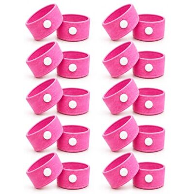 Glamza Anti-Sickness Travel Bands Acupressure Wristbands for Motion Sickness and Nausea Relief (X10 Pairs (Pink)) Glamza Anti-Sickness Travel Bands Acupressure Wristbands for Motion Sickness and Nausea Relief (X10 Pairs (Pink))