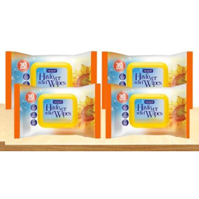 Amamitrade Allergy Relief Wet Wipes Hayfever Allergy Relief Wipes (Pack of 4)- Natural Remedy Hayfever Relief Wipes Gentle Wipes for Eyes, Face and Hands Hay Fever Symptoms Amamitrade Allergy Relief Wet Wipes Hayfever Allergy Relief Wipes (Pack of 4)- Natural Remedy Hayfever Relief Wipes Gentle Wipes for Eyes, Face and Hands Hay Fever Symptoms