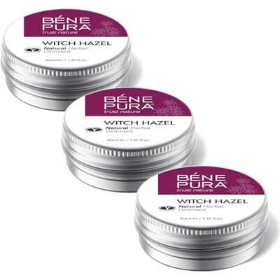 Trust BenePura Hemorrhoids Ointment, Natural Witch Hazel Ointment for Burning, Itching and Discomfort, 40 ml (Pack of 3) Trust BenePura Hemorrhoids Ointment, Natural Witch Hazel Ointment for Burning, Itching and Discomfort, 40 ml (Pack of 3)