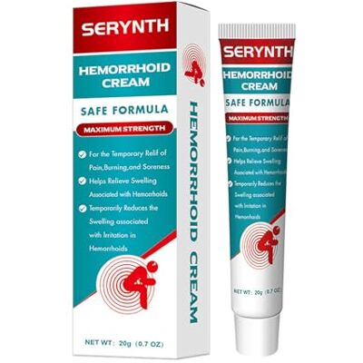 HNYGS-EU Care Haemorrhoid Cream 20g, for The Relief of External Haemorrhoids, Double Action Ointment, Relieves Pain and Promotes Healing of Piles HNYGS-EU Care Haemorrhoid Cream 20g, for The Relief of External Haemorrhoids, Double Action Ointment, Relieves Pain and Promotes Healing of Piles