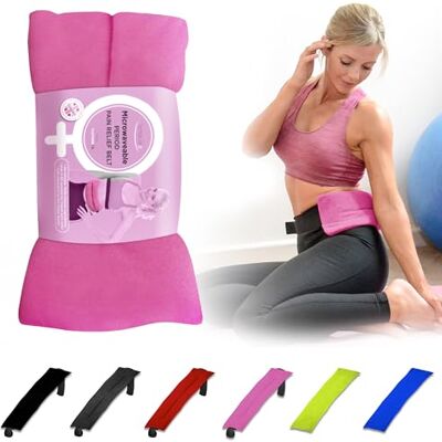ThermoDR Heating Pad for Period Cramps – Microwavable Period Pain Heat Belt with Lavender, Elastic Strap & Soft Fleece – Natural Period Pain Relief for Women ThermoDR Heating Pad for Period Cramps – Microwavable Period Pain Heat Belt with Lavender, Elastic Strap & Soft Fleece – Natural Period Pain Relief for Women