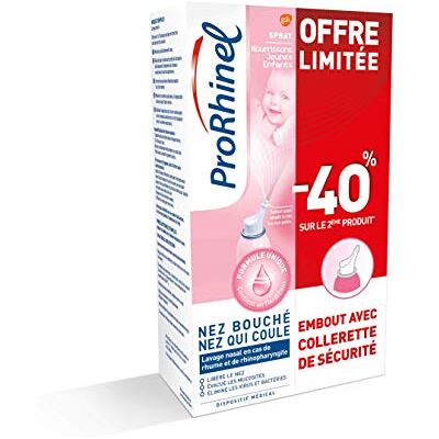 PRORHINEL Nasal Spray Infants/Young Children 2 x 100ml PRORHINEL Nasal Spray Infants/Young Children 2 x 100ml