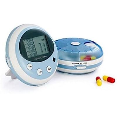 Pivotell Minitell Electronic Pill Reminder – with up to 5 Audio and/or Vibrating Alarms per Day Pivotell Minitell Electronic Pill Reminder – with up to 5 Audio and/or Vibrating Alarms per Day