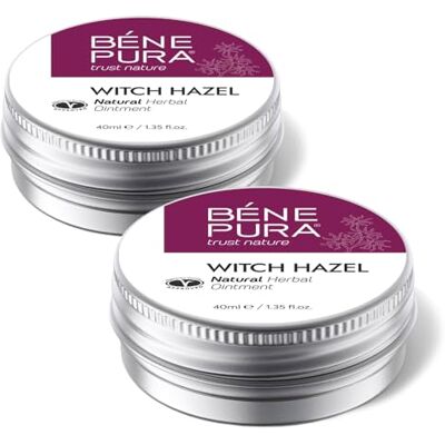 Trust BenePura Hemorrhoids Ointment, Natural Witch Hazel Ointment for Burning, Itching and Discomfort, 40 ml (Pack of 2) Trust BenePura Hemorrhoids Ointment, Natural Witch Hazel Ointment for Burning, Itching and Discomfort, 40 ml (Pack of 2)