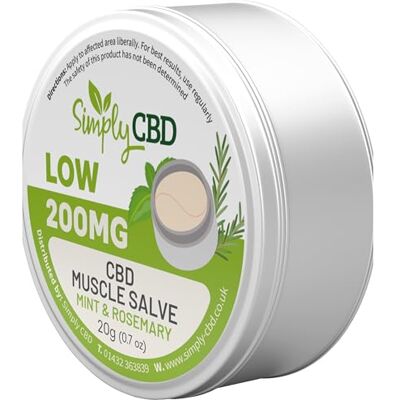 Simply CBD - CBD Muscle Salve - 200MG CBD Isolate - Salve Simply CBD - CBD Muscle Salve - 200MG CBD Isolate - Salve