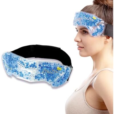 Zhu-Zhu Ice Pack for Migraine Relief Gel Head Wrap for Effective Headache Relief with Hot & Cold Therapy, Reusable and Adjustable for Optimal Comfort in Migraine and Tension Pain Management Zhu-Zhu Ice Pack for Migraine Relief Gel Head Wrap for Effective Headache Relief with Hot & Cold Therapy, Reusable and Adjustable for Optimal Comfort in Migraine and Tension Pain Management