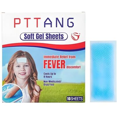 MURYE 10Pcs Kids Cooling Patches Skin Friendly Physical Cooling Gel Patches Gentle Heat Relief Headache Soothing Children Season Stickers MURYE 10Pcs Kids Cooling Patches Skin Friendly Physical Cooling Gel Patches Gentle Heat Relief Headache Soothing Children Season Stickers