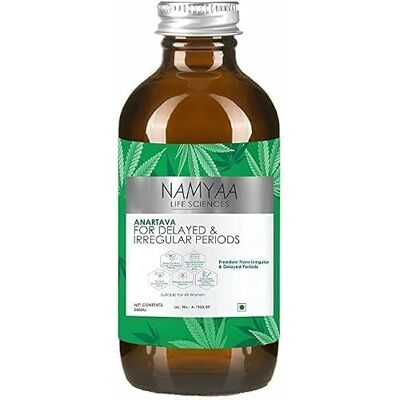 LOGY Naturals Namyaa Anartava -for Delayed and Irregular Periods -200ml LOGY Naturals Namyaa Anartava -for Delayed and Irregular Periods -200ml