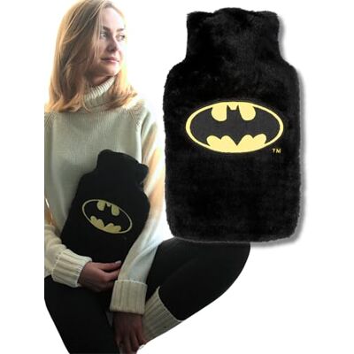 soxo DC Comics The Batman Hot Water Bottle Cover Hand Warmer Period Back Pain Relief Hot-Water Bottles Batman soxo DC Comics The Batman Hot Water Bottle Cover Hand Warmer Period Back Pain Relief Hot-Water Bottles Batman