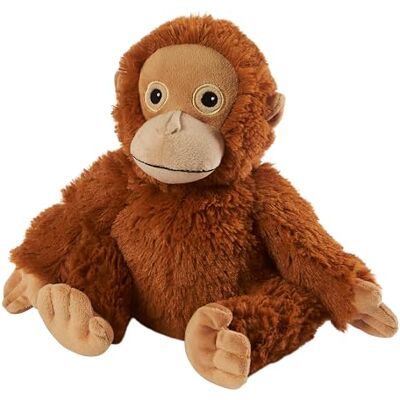 Warmies Orangutan Plush Weighted Teddy with French Lavender Scent, Microwavable for Anxiety and Relaxation Junior Size, Hot or Cold Plush Heat Pad Warmies Orangutan Plush Weighted Teddy with French Lavender Scent, Microwavable for Anxiety and Relaxation Junior Size, Hot or Cold Plush Heat Pad