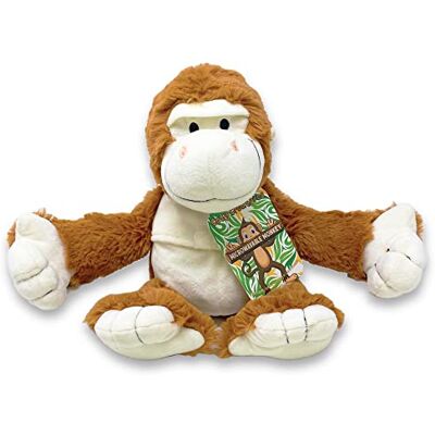 General Healthcare Cozy Creatures Microwavable Kids Heatable Cuddly Monkey Teddy Warm hugs General Healthcare Cozy Creatures Microwavable Kids Heatable Cuddly Monkey Teddy Warm hugs