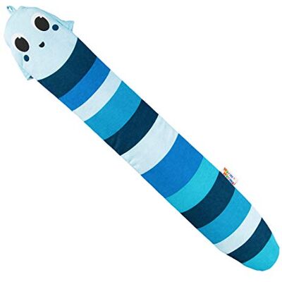 YUYU Warm Worms by : The Original, Award Winning Long Hot Water Bottle. 75cm Long/Up to 6 Hours of Warmth. Biodegradable, Natural Rubber Bottle, Eco, 2-Year Warranty (Benjamin the Warm Worm, Blue) YUYU Warm Worms by : The Original, Award Winning Long Hot Water Bottle. 75cm Long/Up to 6 Hours of Warmth. Biodegradable, Natural Rubber Bottle, Eco, 2-Year Warranty (Benjamin the Warm Worm, Blue)